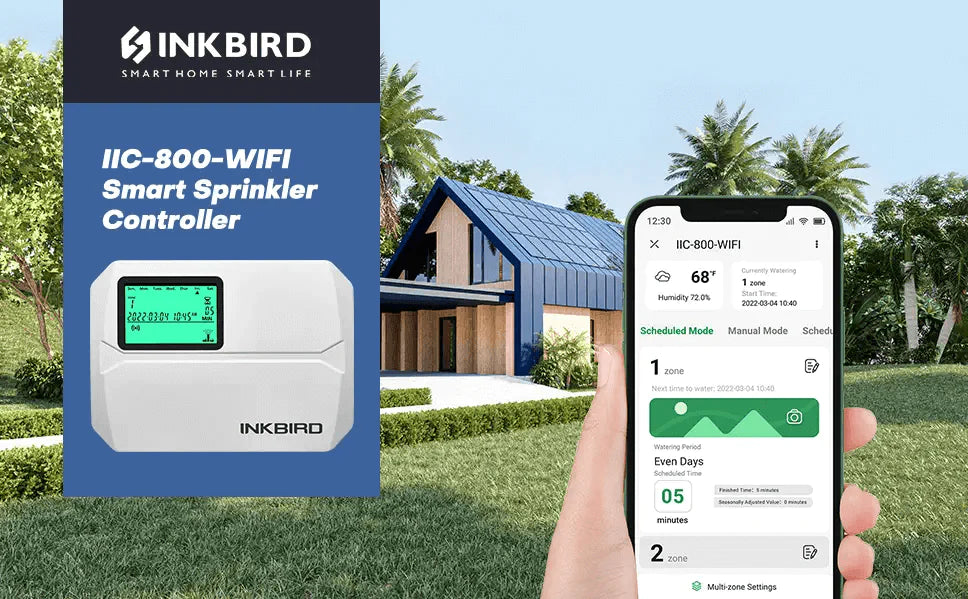 INKBIRD IIC-800-WIFI Smart Sprinkler Controller  App Instructions