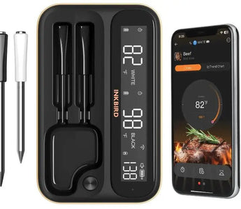 INKBIRD INT-12-BW Dual Probe Meat Thermometer Review - INKBIRD