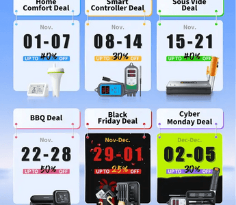 INKBIRD Introduces Month-Long Black Friday Sales. Here’s What You Need to Know - INKBIRD