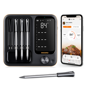 WiFi & Bluetooth Meat Thermometer INT-14-BW