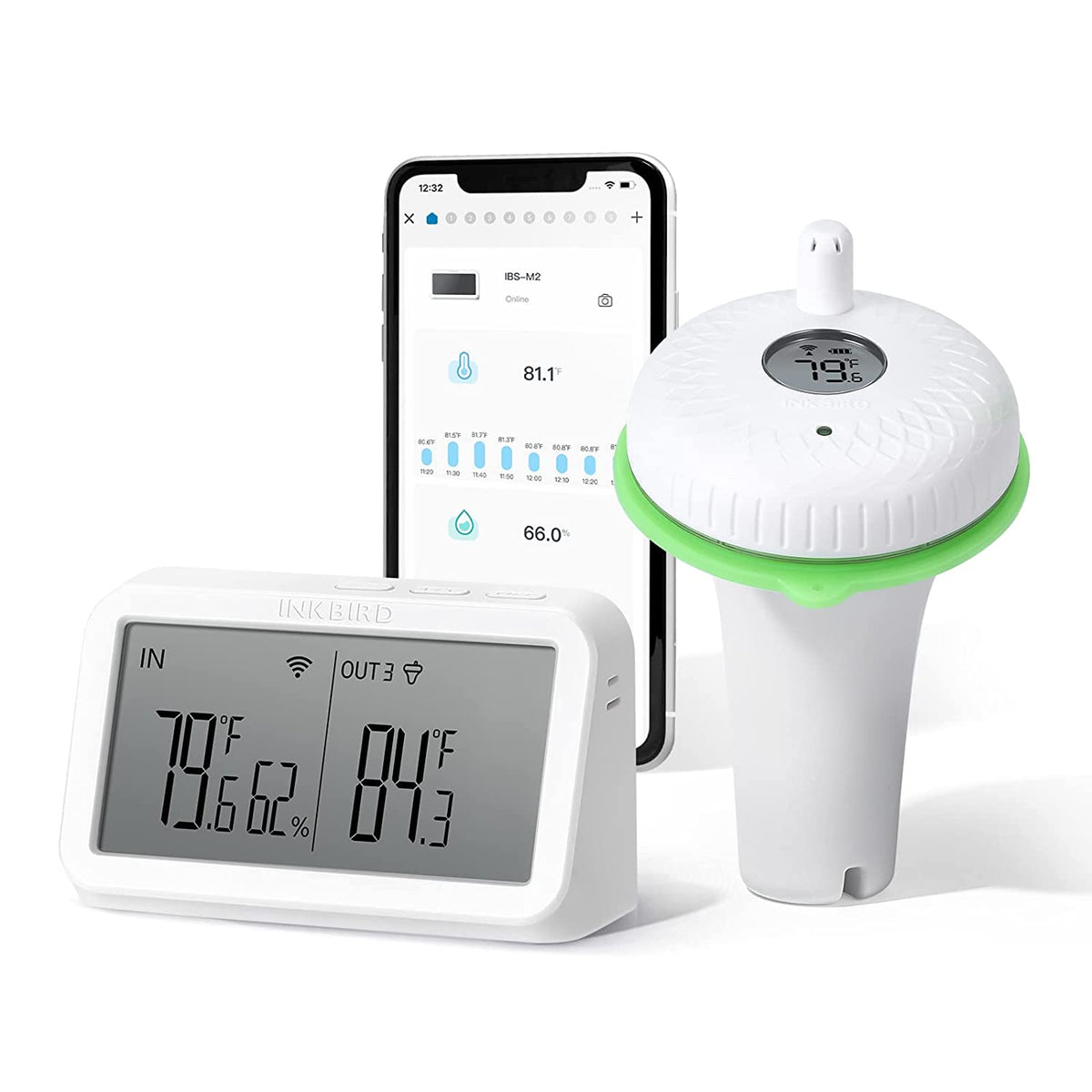 Introducing the INKBIRD IBS-P02R Wireless Pool & Hot Tub Thermometer