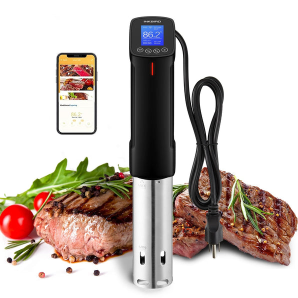 Sous Vide Ribeye Steak Recipe with Time Temp Chart INKBIRD