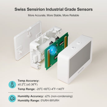 Accurate Swiss Sensirion Sensors