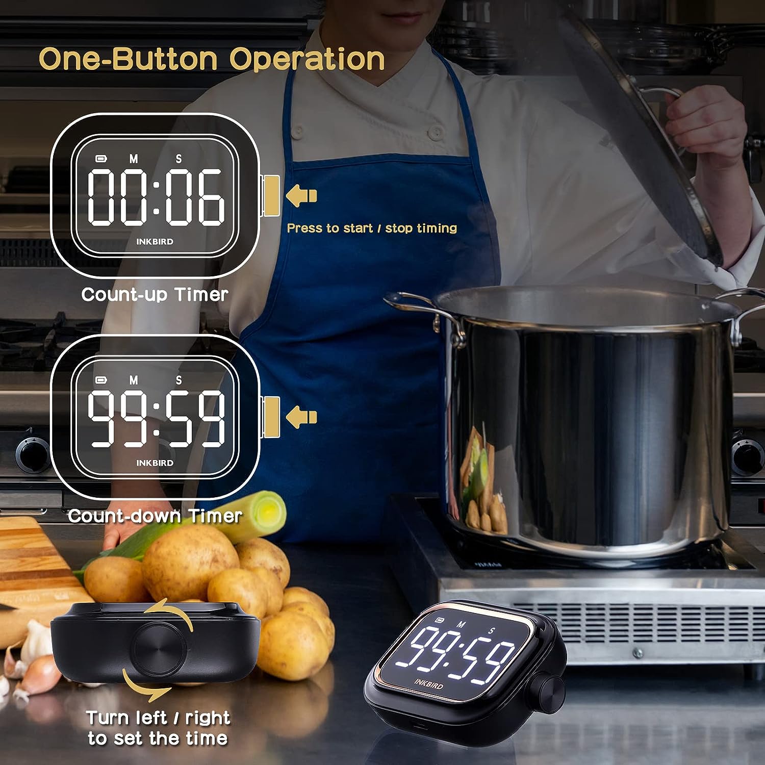 Home Timer File:photo INKBIRD Digital Rechargeable Countdown Kitchen Timer Clock IDT-02