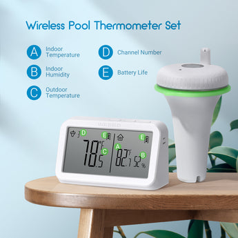 IBS-P02R Wireless Pool Thermometer Set