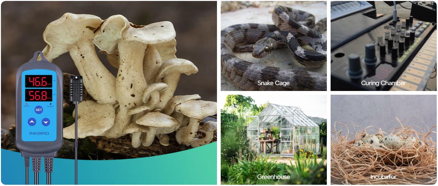 INKBIRD Humidity Controllers | Precise Humidity Management – Tag