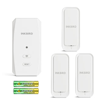 Wireless Thermo-Hygrometer Set with Batteries