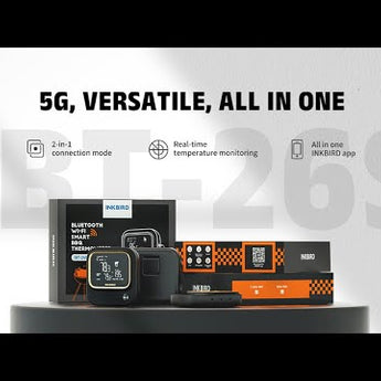 INKBIRD Wireless BBQ Thermometer w/ Meat & Oven Probe IBT-26S