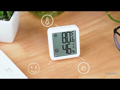 Inkbird 3 Packs Bluetooth Thermometer Hygrometer, ITH-11-B temperatuur vochtigheidsmeter met APP, meerdere alarmen, gegevensexport, temperatuursensor voor thuis, slaapkamer, kantoor Inkbird 3 Packs Bluetooth Thermometer Hygrometer, ITH-11-B temperatuur vochtigheidsmeter met APP, meerdere alarmen, gegevensexport, temperatuursensor voor thuis, slaapkamer, kantoor