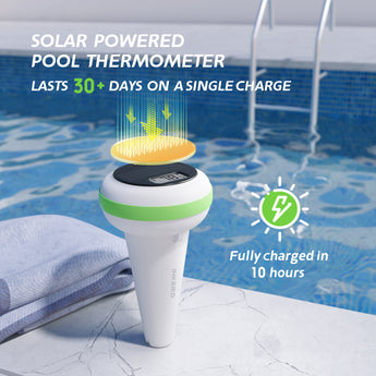 Solar-Powered Pool Thermometer IBS-P03R