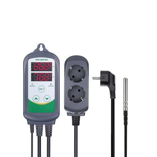 INKBIRD Digital Temperature Controller Pre-Wired Dual Stage ITC-308S