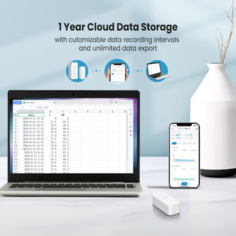 1-Year Cloud Data Storage and Export