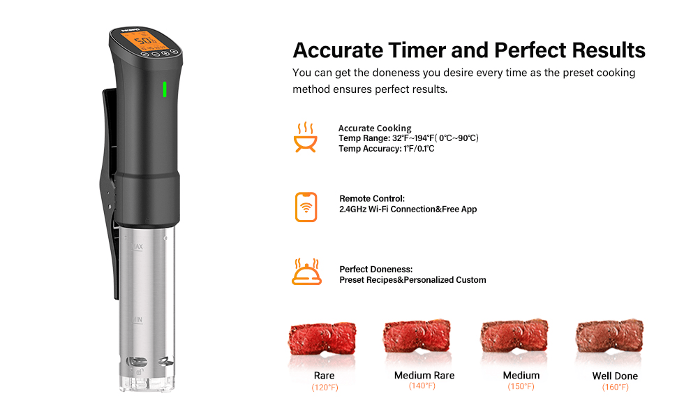 Inkbird Isv 500w Cuiseur Sous Vide WiFi INKBIRD ISV-500W | 8L Inox - App Control, Recettes Incluses Cuiseur Intelligent 8L Inkbird Isv 500w Cuiseur Sous Vide WiFi INKBIRD ISV-500W | 8L Inox - App Control, Recettes Incluses Cuiseur Intelligent 8L