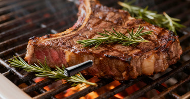 Wireless Meat Thermometer in Steak