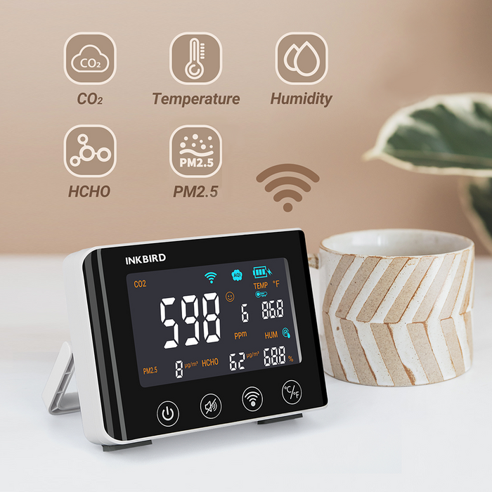 Wi-Fi Indoor Air Quality Monitor IAQM-058W