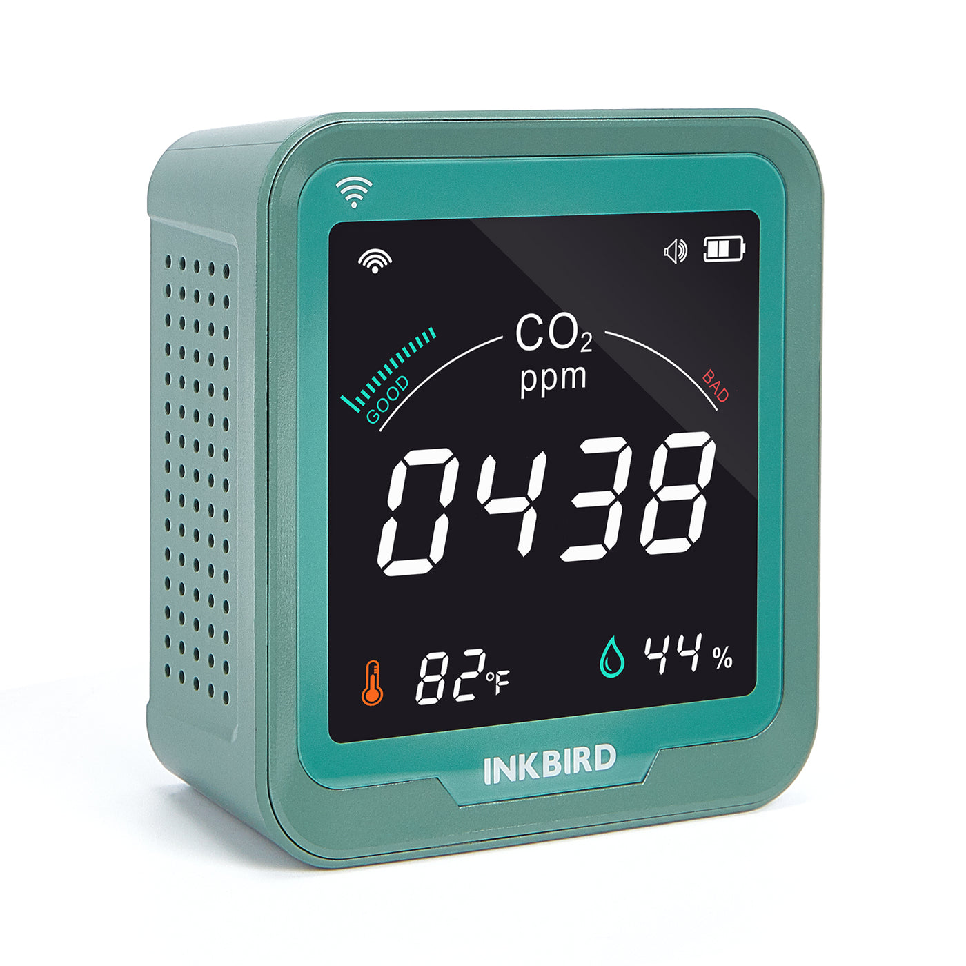 INKBIRD WiFi Indoor Air Quality Monitor CO₂ Detector Data Logger INK-CO2W