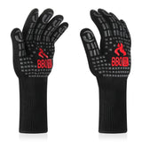 14in Heat Resistant Grilling Gloves