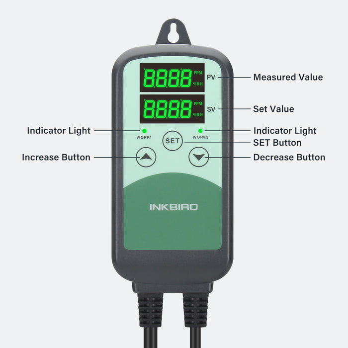 CO₂ Controller ICC-500T With S01 Sensor