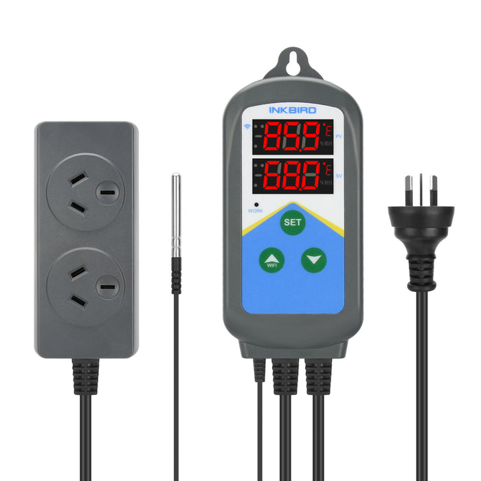 gevinst Pidgin Medic INKBIRD Heat Lamp Thermostat WiFi Temperature Controller ITC-306T-WIFI