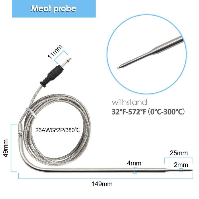 Food-grade Stainless Meat Oven Probe for Thermometer IRF-2SA