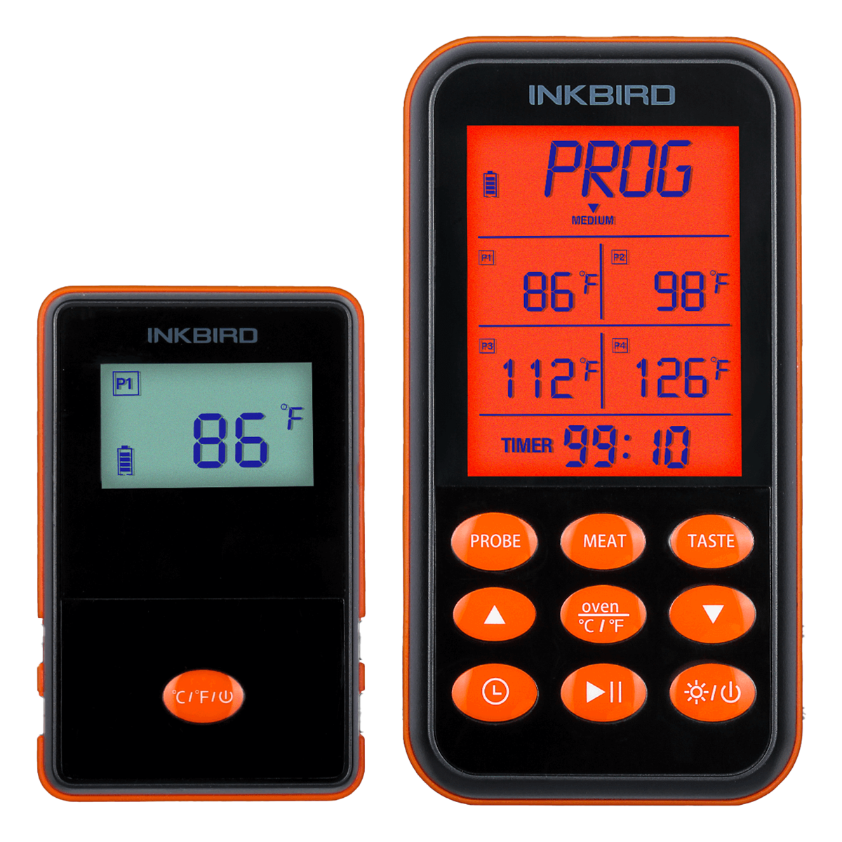 Wireless remote meat thermometer best sale