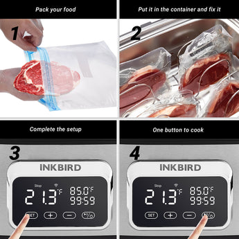 All - In - One WiFi Sous Vide Cooker ISV - 500W - INKBIRD