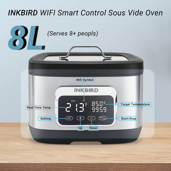 All - In - One WiFi Sous Vide Cooker ISV - 500W - INKBIRD