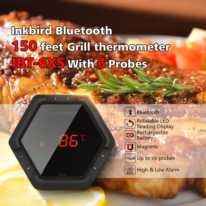 Bluetooth BBQ Thermometer IBT-6XS