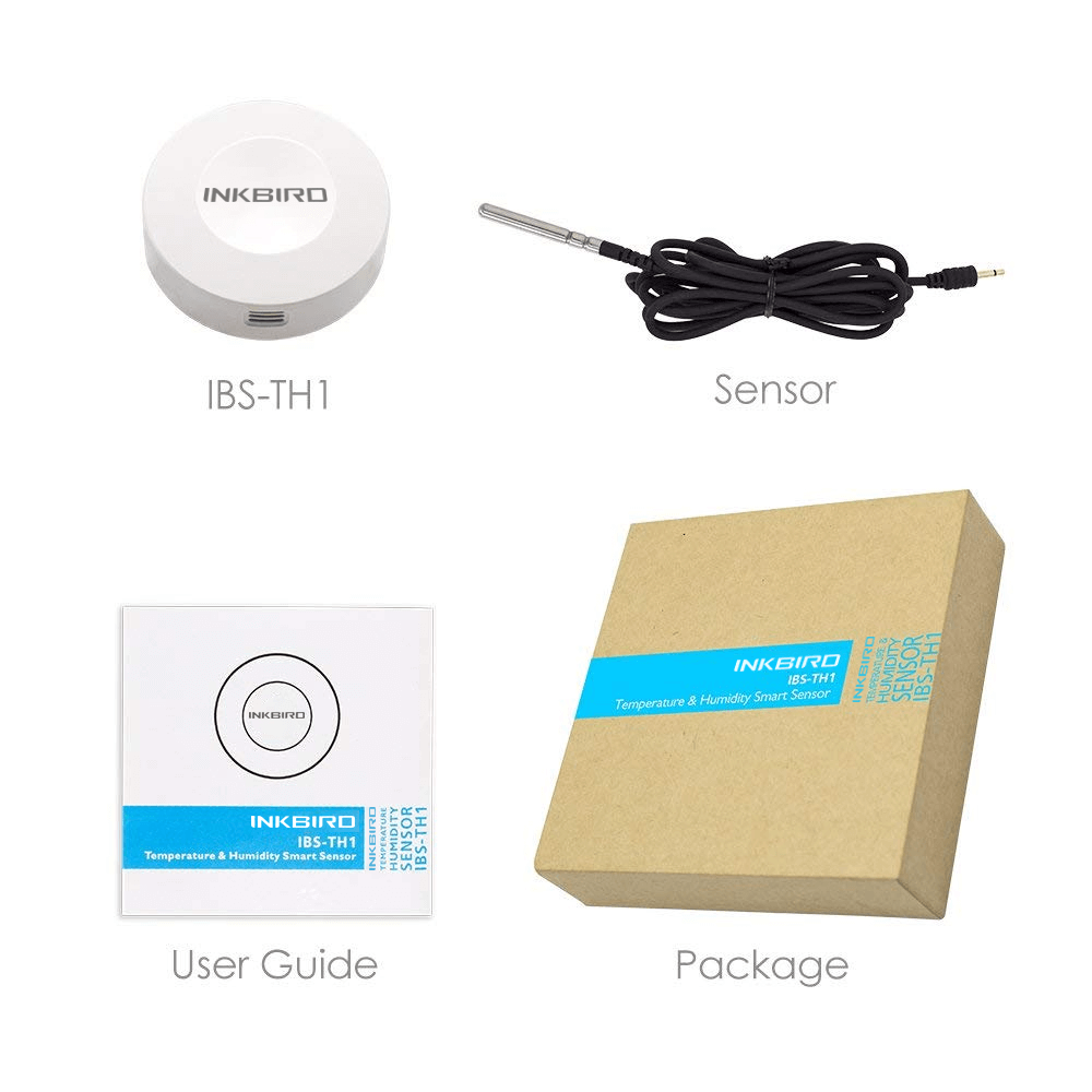 INKBIRD Wireless Hygrometer Thermometer Data Logger IBS-TH1 INKBIRD Wireless Hygrometer Thermometer Data Logger IBS-TH1