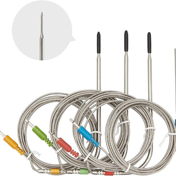 Four BBQ Thermometer Probes