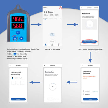 IHC-200-WIFI App Settings