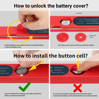 Install BG-HH1C Battery Cell