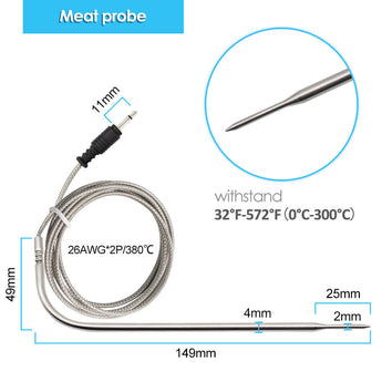 Remote BBQ Thermometer IRF - 2SA - INKBIRD