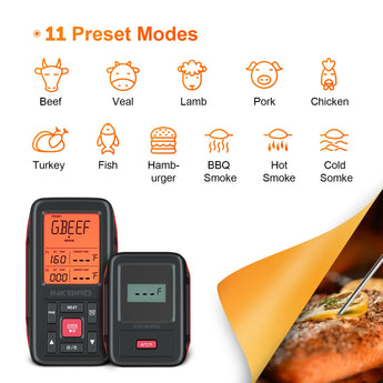 Remote BBQ Thermometer IRF - 2SA - INKBIRD