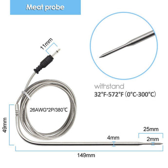 Replacement Meat Probe IRF-2S IRF-2SA