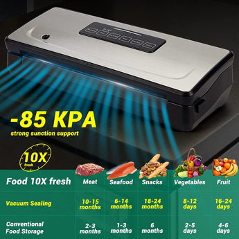 INKBIRD Vacuum Sealer 85Kpa, Built-in Cutter Roll Sealing Machine